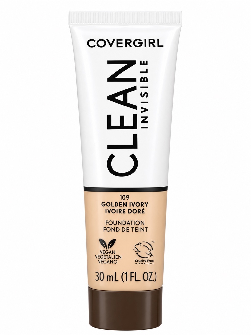 COVERGIRL Clean Invisible Foundation in Golden Ivory 109